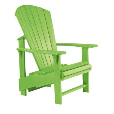 C.R. Plastic Products Generation C03-17 Upright Adirondack - Kiwi Lime IMAGE 1