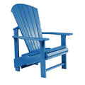C.R. Plastic Products Generation C03-03 Upright Adirondack - Blue IMAGE 1
