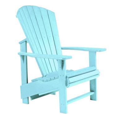 C.R. Plastic Products Generation C03-11 Upright Adirondack - Aqua IMAGE 1