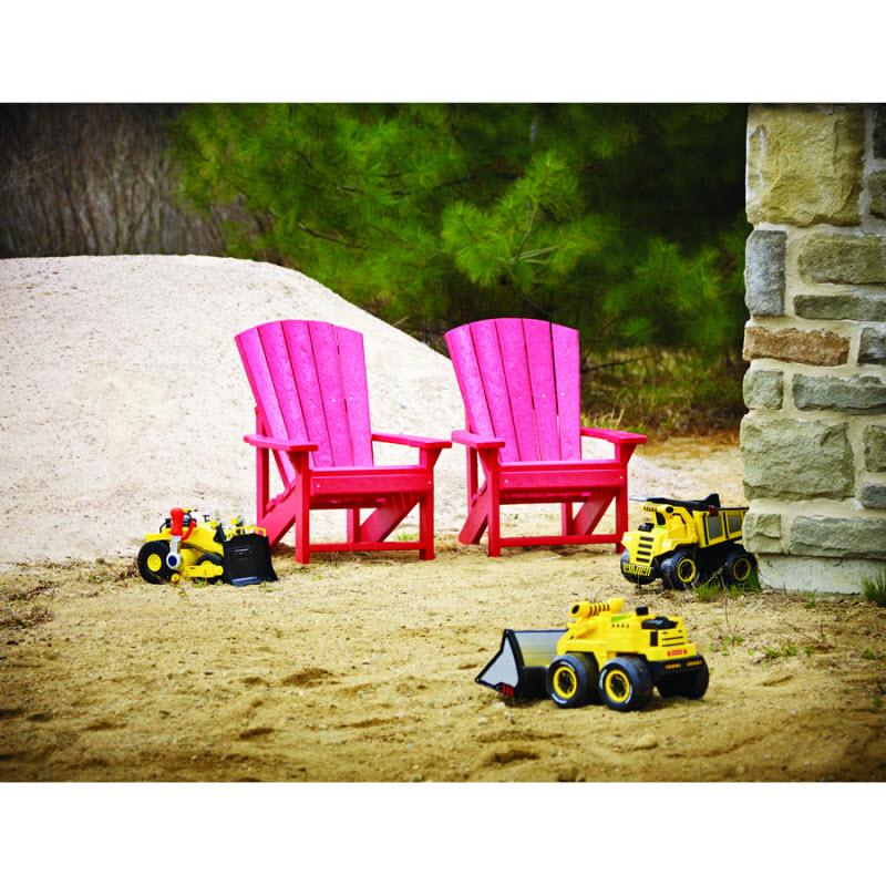 C.R. Plastic Products Generation C08-02 Kids Adirondack - White IMAGE 4