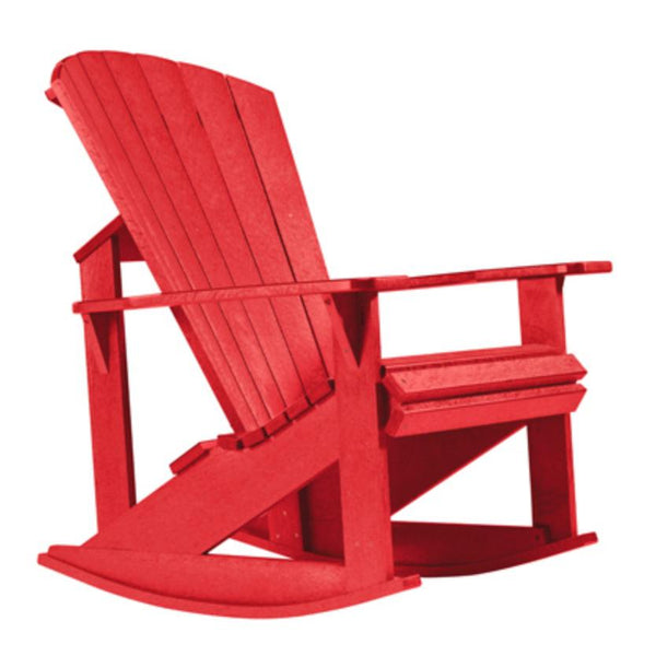 C.R. Plastic Products Generation C04-01 Addy Rocker - Red IMAGE 1