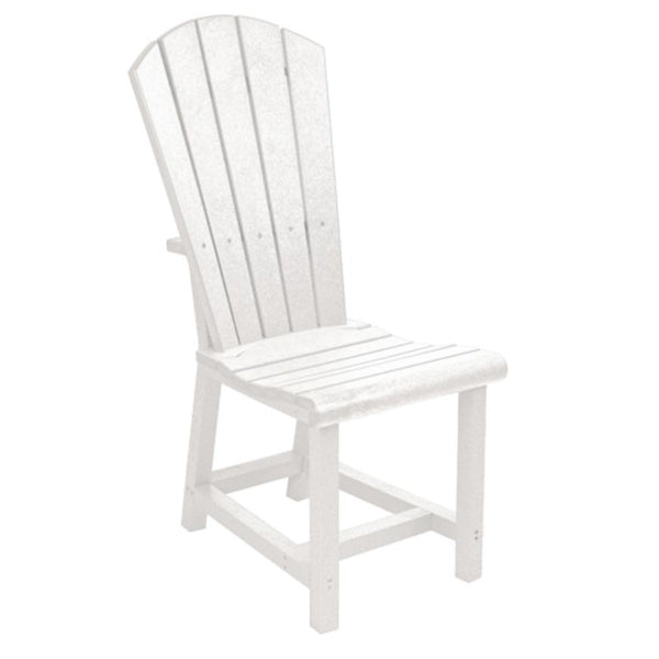 C.R. Plastic Products Generation C11-02 Addy Dining Side Chair - White IMAGE 1