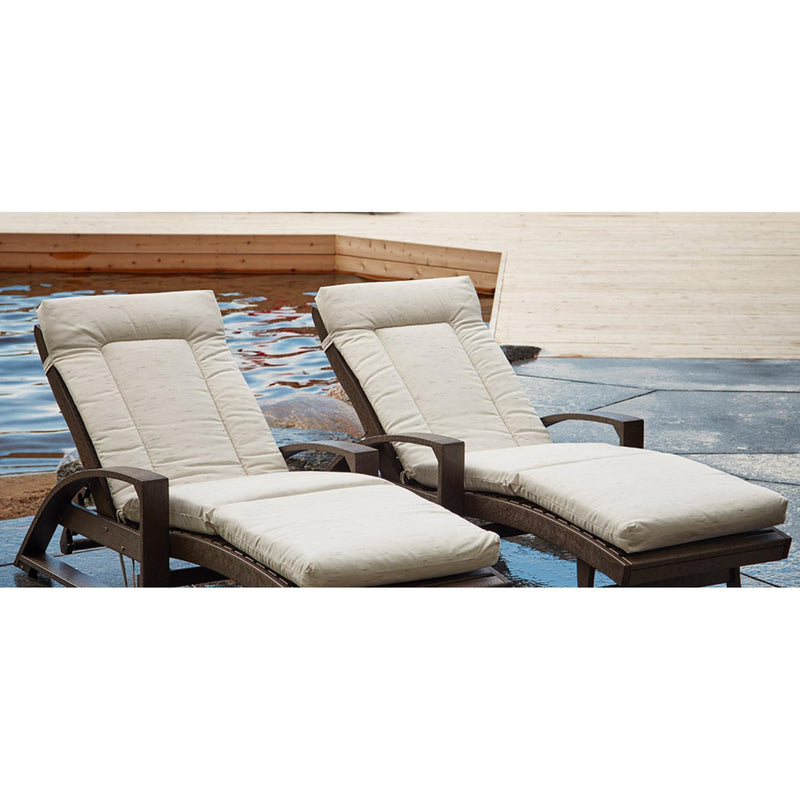 C.R. Plastic Products St. Tropez L38-07 Chaise Lounger - Beige IMAGE 6