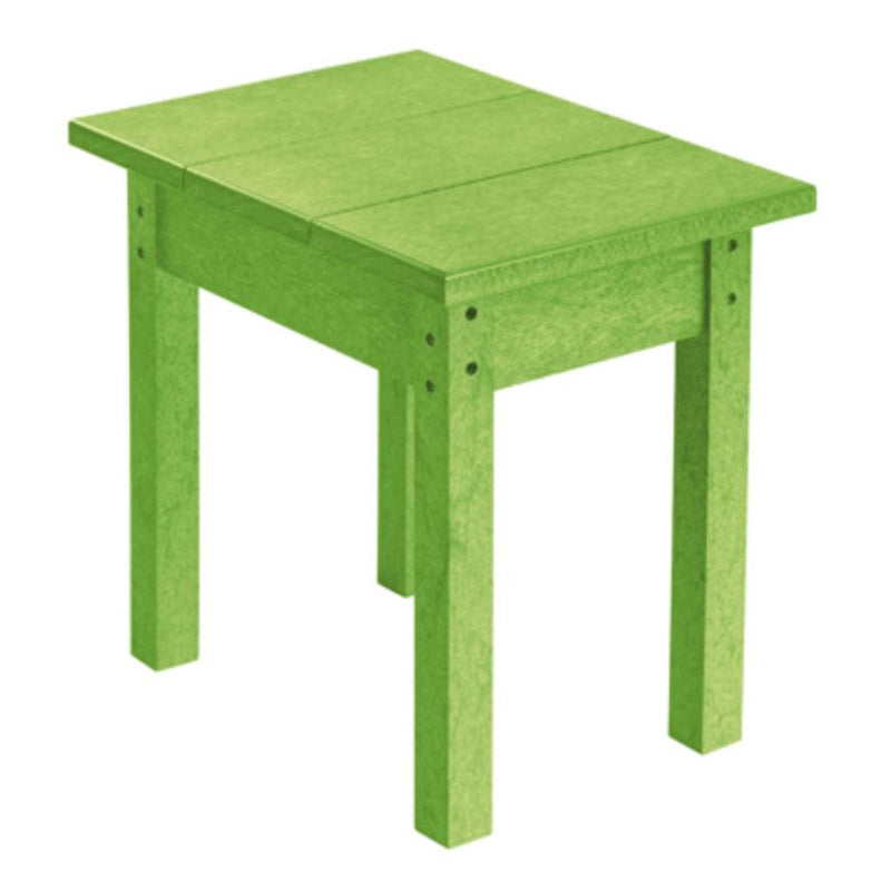 C.R. Plastic Products Generation T01-17 Small Rectangular Table - Kiwi Lime IMAGE 1