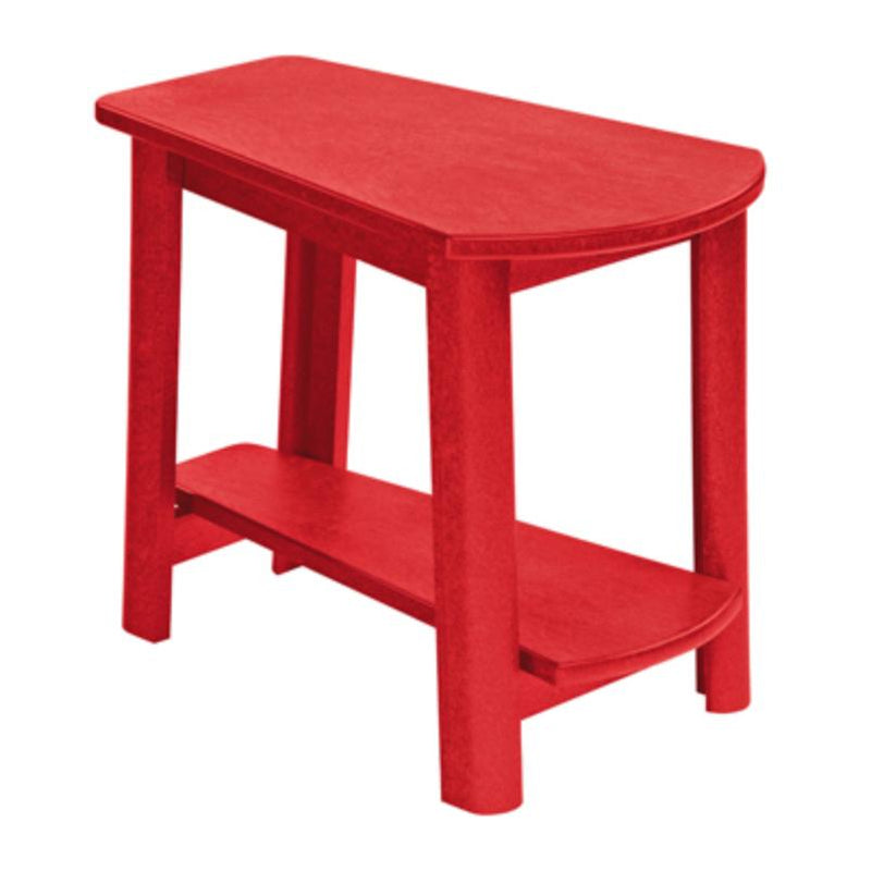 C.R. Plastic Products Generation T04-01 Addy Side Table - Red IMAGE 1