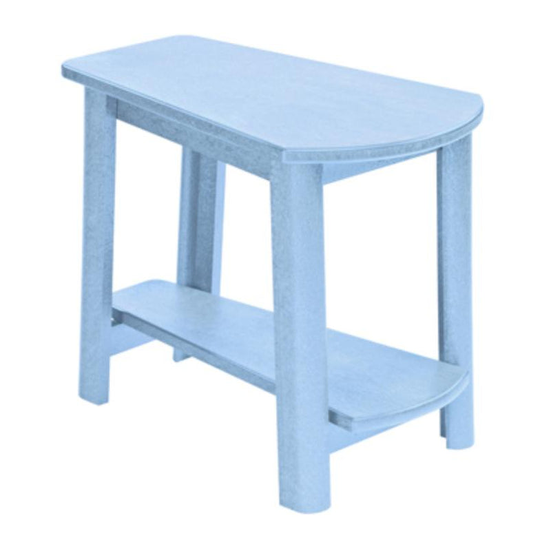 C.R. Plastic Products Generation T04-12 Addy Side Table - Sky Blue IMAGE 1