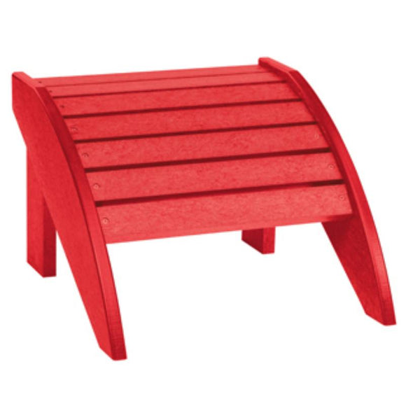 C.R. Plastic Products Generation F01-01 Footstool - Red IMAGE 1