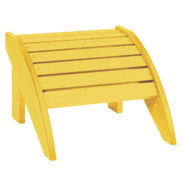 C.R. Plastic Products Generation F01-04 Footstool - Yellow IMAGE 1