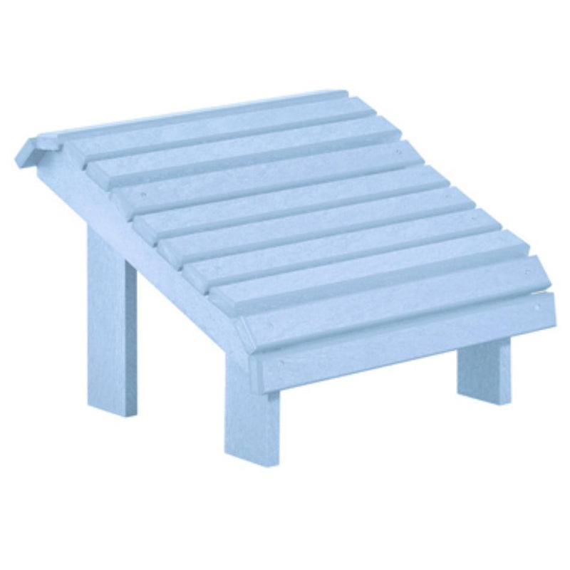 C.R. Plastic Products Generation F04-12 Footstool - Sky Blue IMAGE 1