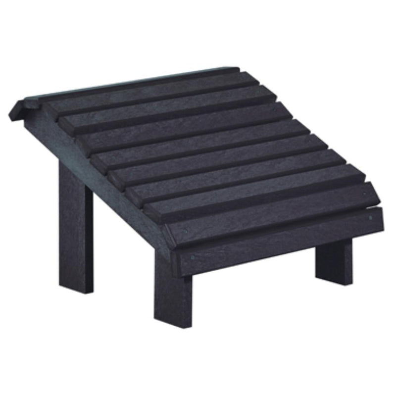 C.R. Plastic Products Generation F04-14 Footstool - Black IMAGE 1