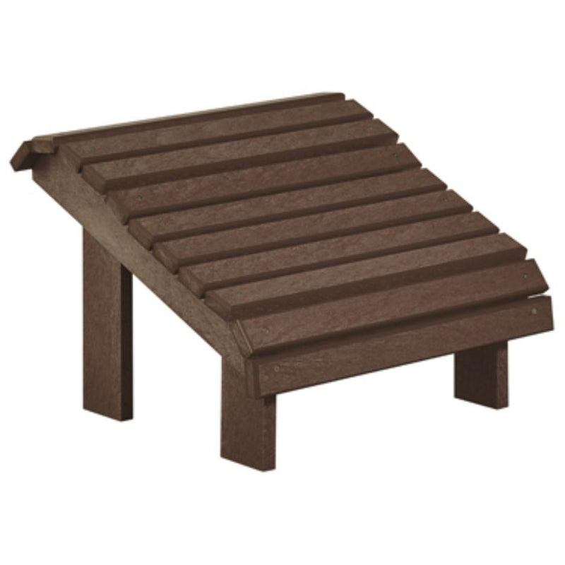 C.R. Plastic Products Generation F04-16 Footstool - Chocolate IMAGE 1