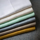  Botantical Tencel Sheet Set - White (Queen) IMAGE 8