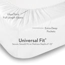  Botantical Tencel Sheet Set - White (Queen) IMAGE 9