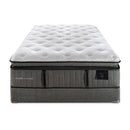  Stearns & Foster Lucius Plush Euro Pillow Top Mattress Set (King) IMAGE 1