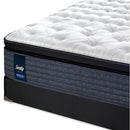 Sealy East Village Plush Euro Pillow Top Mattress Set (Full) IMAGE 3