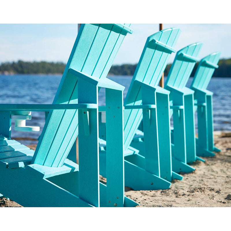 C.R. Plastic Products Generation C03-09 Upright Adirondack - Turquoise IMAGE 2