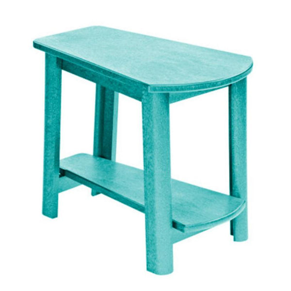 C.R. Plastic Products Generation T04-09 Addy Side Table - Turquoise IMAGE 1