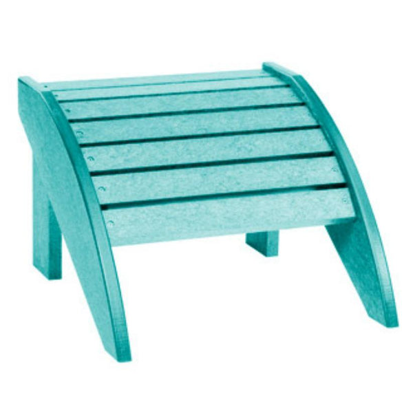 C.R. Plastic Products Generation F01-09 Footstool - Turquoise IMAGE 1