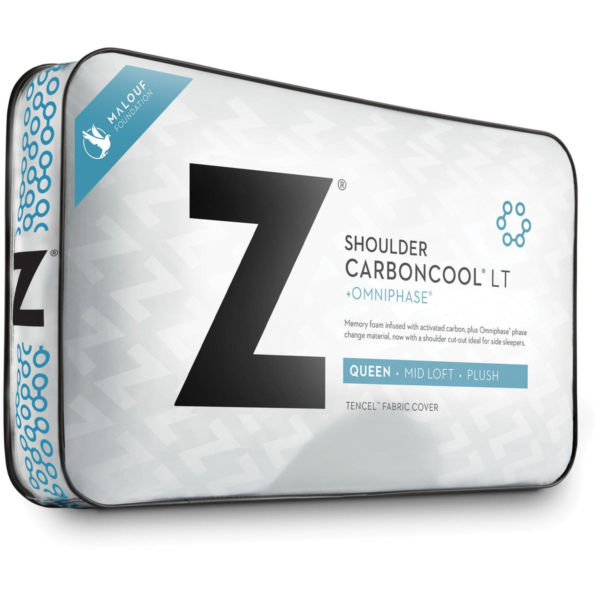 Shoulder CarbonCool + Omniphase Pillow (Queen) ZZQQSCMPCCLT