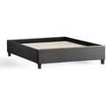 Malouf Eastman Platform Bed Base - Charcoal (King) IMAGE 1