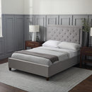 Malouf Eastman Platform Bed Base - Charcoal (King) IMAGE 2