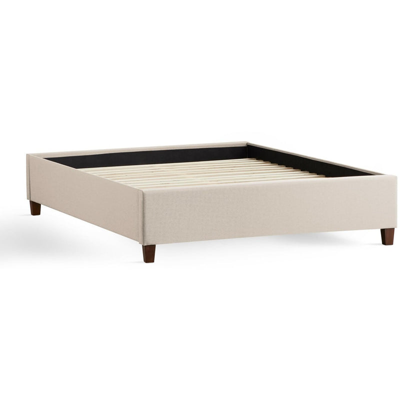 Malouf Eastman Platform Bed Base - Oat (King) IMAGE 1