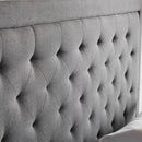 Malouf Hennessy Headboard - Stone (King) IMAGE 2