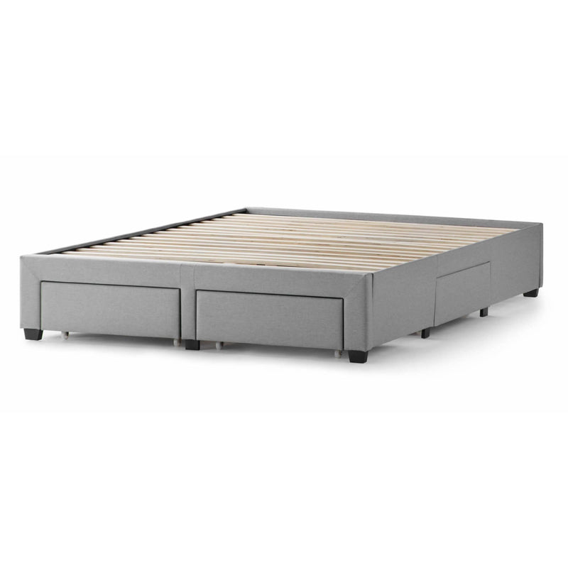 Malouf Watson Platform Bed Base - Stone (King) IMAGE 1