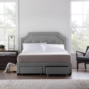 Malouf Watson Platform Bed Base - Stone (California King) IMAGE 4