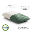 Malouf Zoned ActiveDough™ + CBD Oil Pillow (Queen) IMAGE 3