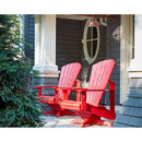 C.R. Plastic Products Generation C01-16-07 Classic Adirondack - Beige/Chocolate IMAGE 2