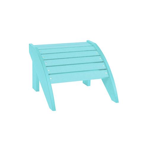 C.R. Plastic Products Generation F01-11 Footstool - Aqua IMAGE 1