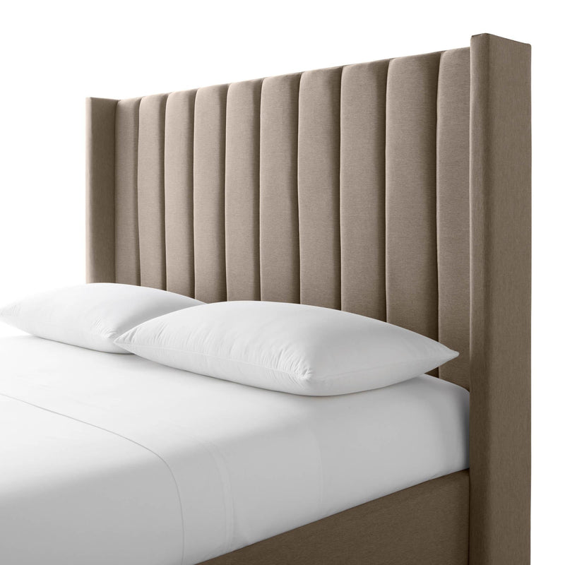 Malouf Blackwell Headboard - Oat (King/California King) IMAGE 2