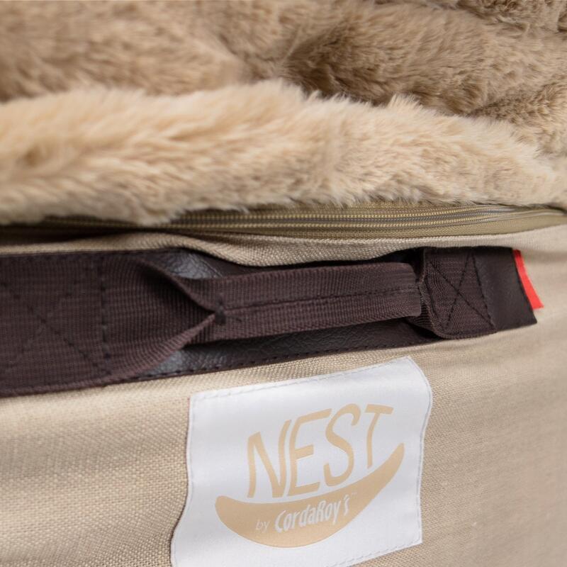 CordaRoy's Nest Bean/Foam Fabric Accent Chair QC-NEST-BG IMAGE 3