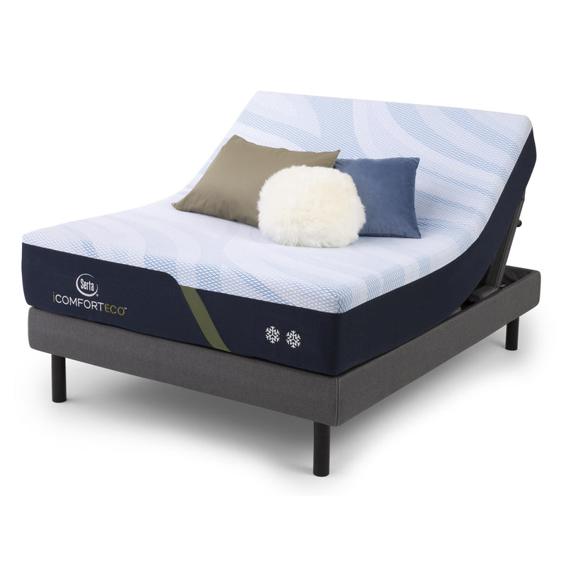 Serta F10 Foam Medium Mattress (California King) IMAGE 4