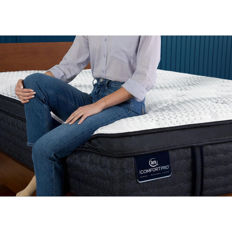 Serta iComfortPro Dartmouth Plush Pillow Top Mattress (Twin XL) IMAGE 3