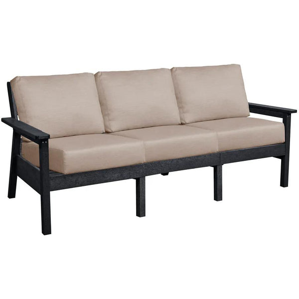 C.R. Plastic Products Outdoor Seating Sofas DSF283-14 BlissSand IMAGE 1