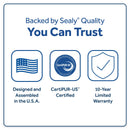 Sealy Moreland Ave Soft Pillow Top Mattress (Split California King) IMAGE 9
