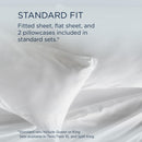  Tempur-Pedic TEMPUR Classic Cotton Sheet Set White (Split King) IMAGE 11
