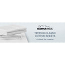  Tempur-Pedic TEMPUR Classic Cotton Sheet Set White (Split King) IMAGE 13