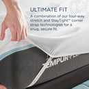  Tempur-Pedic TEMPUR Classic Cotton Sheet Set White (Split King) IMAGE 9