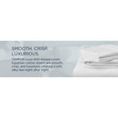  Tempur-Pedic TEMPUR Luxe Egyptian Cotton Pillowcase Set  Cool Gray (King) IMAGE 16