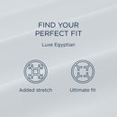  Tempur-Pedic TEMPUR Luxe Egyptian Cotton Sheet Set Sandstone (Split King) IMAGE 12