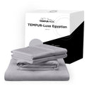  Tempur-Pedic TEMPUR Luxe Egyptian Cotton Sheet Set Silver Mist (Split California King) IMAGE 10
