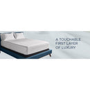 Tempur-Pedic TEMPUR Luxe Egyptian Cotton Sheet Set Sleepy Blue (Twin XL) IMAGE 20