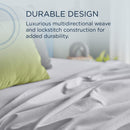 Tempur-Pedic TEMPUR Luxe Egyptian Cotton Sheet Set White (King) IMAGE 7