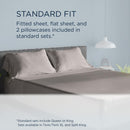  Tempur-Pedic Tempur-Pedic Breeze Pillowcase Set - Graphite (Queen) IMAGE 11
