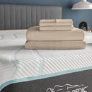  Tempur-Pedic Tempur-Pedic Breeze Pillowcase Set - Sandstone (King) IMAGE 1