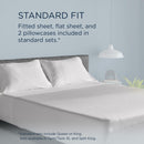  Tempur-Pedic Tempur-Pedic Breeze Pillowcase Set - White (King) IMAGE 10