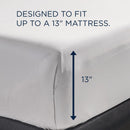  Tempur-Pedic Tempur-Pedic ProPerformance Pillowcase Set - White (King) IMAGE 3